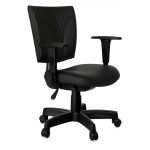 Cadeira B-ONE Back System com Braços Reguláveis – Corino Preta – 31010 VILLA Móveis para Escritório Executiva 10