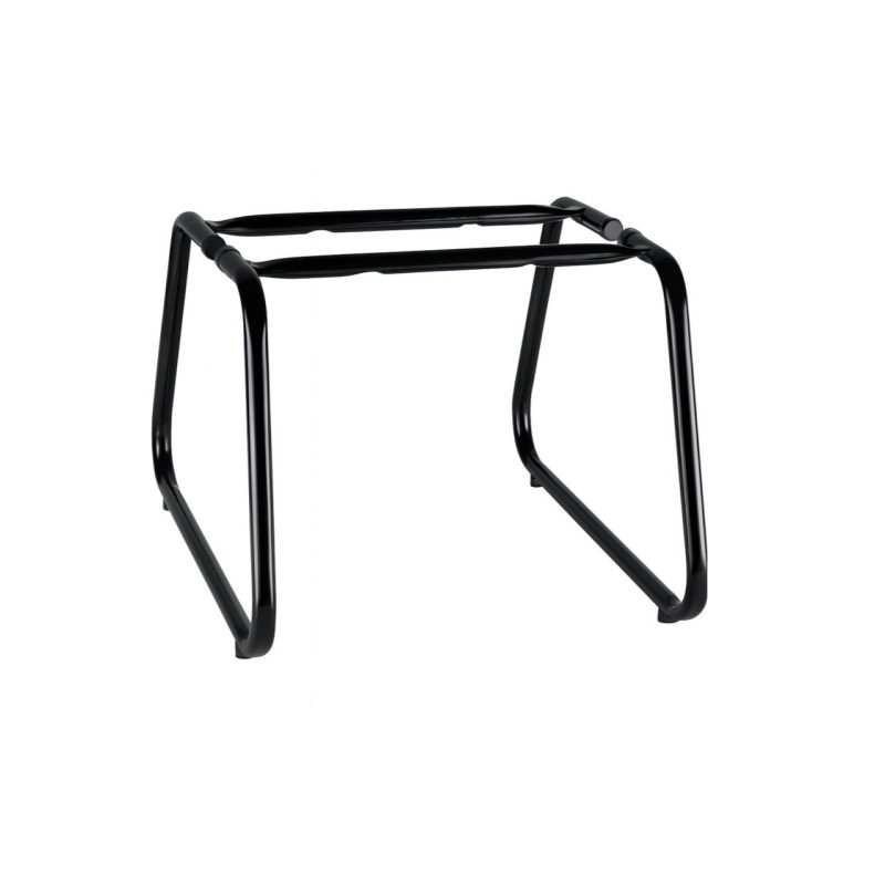Cadeira Executiva Costurada Base Trapézio – Corino Preto – 31031 VILLA Móveis para Escritório Cadeiras Fixas 7