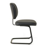 Cadeira Executiva LISA Base em “S” – Corino Preto – 31013 VILLA Móveis para Escritório Cadeiras Fixas 11