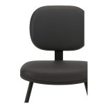 Cadeira Executiva LISA Base em “S” – Corino Preto – 31013 VILLA Móveis para Escritório Cadeiras Fixas 16
