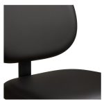 Cadeira Executiva LISA Base em “S” CROMADA – Corino Preto – 31015 VILLA Móveis para Escritório Cadeiras Fixas 13