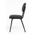 Cadeira Secretária 04 pés – Cor Preto – PMD – 31102 VILLA Móveis para Escritório Cadeiras Fixas 11