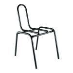 Cadeira Secretária 04 pés – Cor Preto – PMD – 31102 VILLA Móveis para Escritório Cadeiras Fixas 16