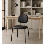 Cadeira Secretária 04 pés – Cor Preto – PMD – 31102 VILLA Móveis para Escritório Cadeiras Fixas 17
