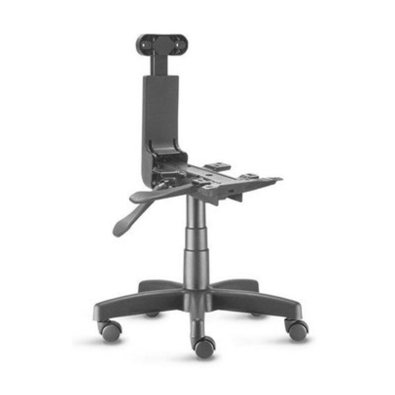 Cadeira Presidente PLUS BACK SYSTEM Baixa Costurada c/ Braços Reguláveis – Corino Preto 32974 VILLA Móveis para Escritório Presidente 6