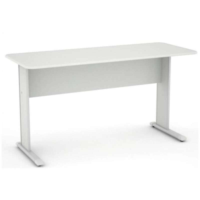 Mesa Escritório 1,52×0,62m com GAVETAS CINZA/CINZA – 43082 VILLA Móveis para Escritório JOB Cinza 15 mm 3