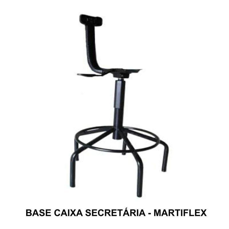 Base modelo CAIXA (ALTA) c/ Ceflex – PMD – 99905 VILLA Móveis para Escritório Bases Giratória 2