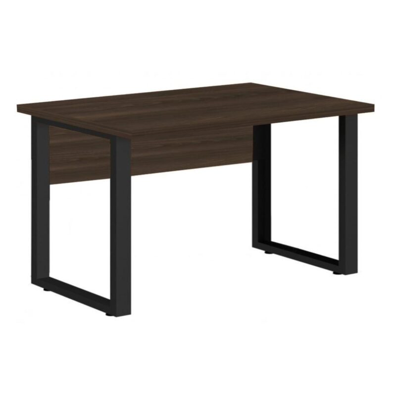 Mesa Escritório PÉ QUADRO 1,50×0,60m – S/ Gavetas – MARSALA/PRETO – 25472 VILLA Móveis para Escritório Linha 30 mm 2