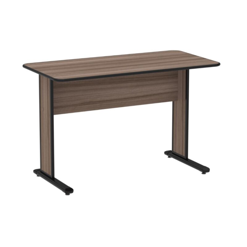 Mesa Escritório 0,90×0,60m – Cor Walnut 44094 VILLA Móveis para Escritório Linha 15 mm 2