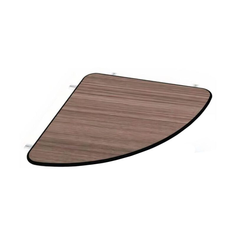 Conexão para mesa MDF – Cor Walnut 44101 VILLA Móveis para Escritório Linha 15 mm 2