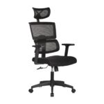 Cadeira Presidente TELA TOKYO – Cor Preto – PMD – 30052 VILLA Móveis para Escritório Cadeira de Tela 7