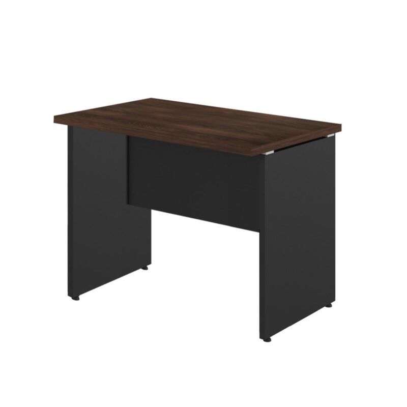 Mesa Escritório 1,20×0,60m – S/ Gavetas MARSALA / PRETO – 23470 VILLA Móveis para Escritório Linha 30 mm 2