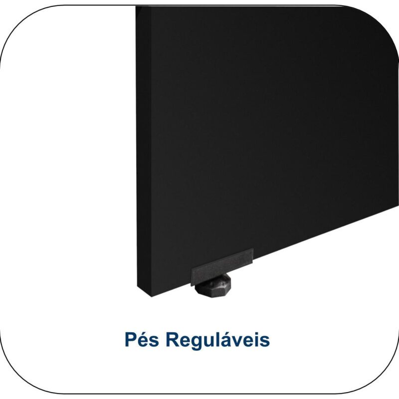 Mesa de Reunião Retangular 2,00×0,90m – C/ Caixa de Tomadas MARSALA / PRETO – 51015 VILLA Móveis para Escritório Mesa de Reunião 5