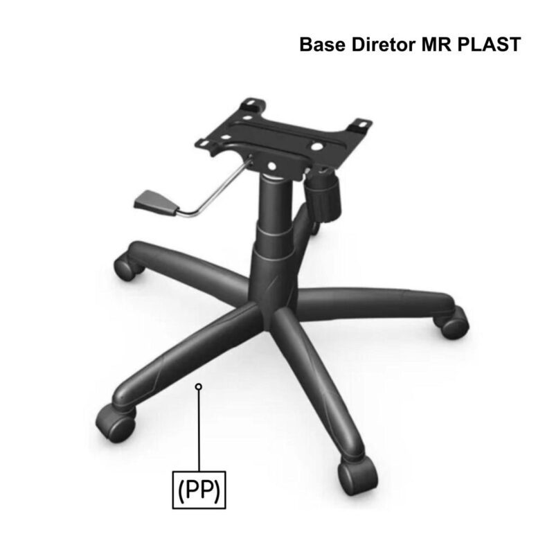 Base Giratória Dir/Pres Relax com ARANHA PP – 99920 VILLA Móveis para Escritório Bases Giratória 2