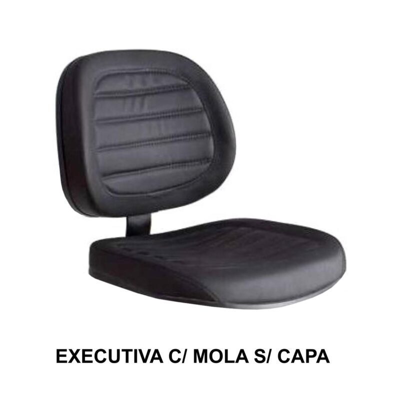 A/E Executiva COSTURADO c/ MOLA s/ CAPA- Corino Preto – PMD – 42118 VILLA Móveis para Escritório Executiva 2