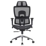Cadeira de Escritório Presidente Tela ÉVORA – Cor Preto – 30065 VILLA Móveis para Escritório Cadeira de Tela 11