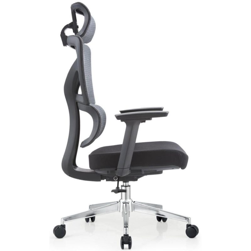 Cadeira de Escritório Presidente Tela TITAN – Cor Preto – 30067 VILLA Móveis para Escritório Cadeira de Tela 3