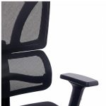 Cadeira de Escritório Presidente Tela ÉDON – Cor Preto – 30066 VILLA Móveis para Escritório Cadeira de Tela 16