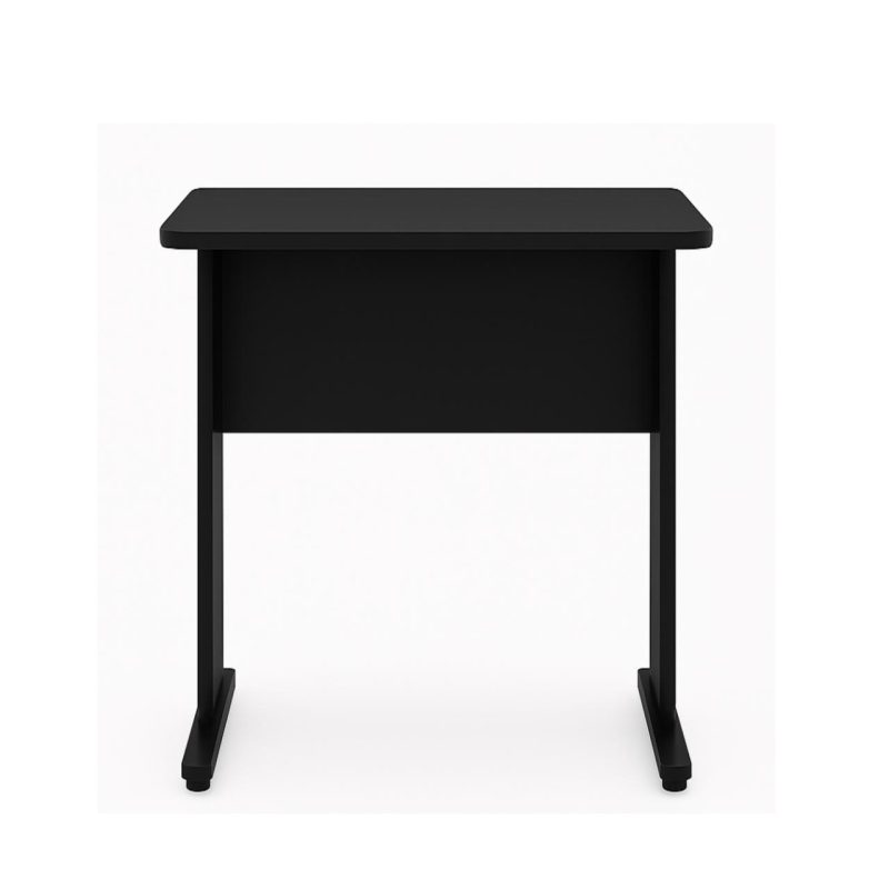 Mesa Escritório 0,80×0,60m – JOB – PRETO/PRETO – 43088 VILLA Móveis para Escritório JOB Preto 15 mm 3