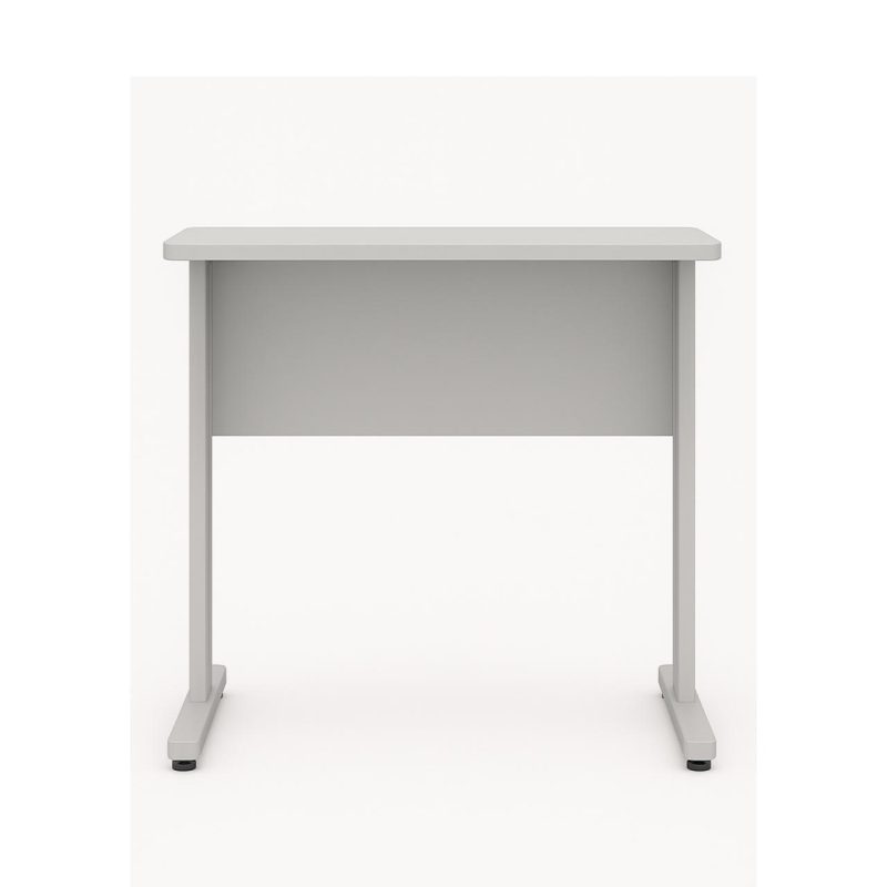 Mesa Escritório 0,80×0,60m – JOB – CINZA/CINZA – 43087 VILLA Móveis para Escritório JOB Cinza 15 mm 3