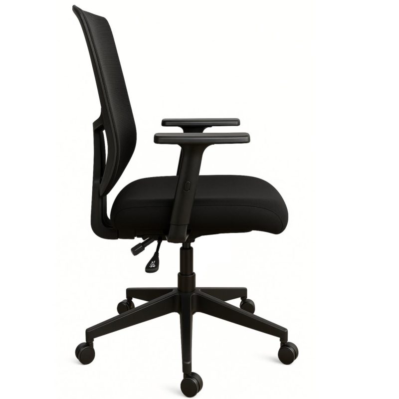 Cadeira de Escritório Tela PRYUS Back System – Cor Preto – 20099 VILLA Móveis para Escritório Cadeira de Tela 3