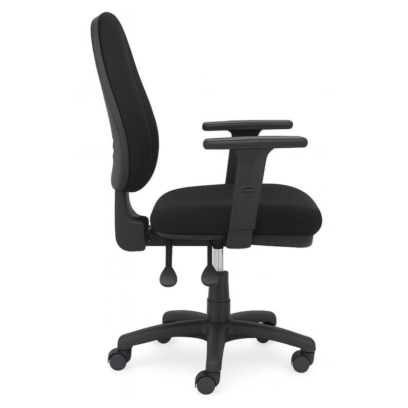Cadeira de Escritório Ergonômica AXYS – Cor Preta – 20091 VILLA Móveis para Escritório Diretor 6