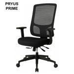 Cadeira de Escritório Tela Pryus PRIME com Regulagem Assento – Cor Preto – 20092 VILLA Móveis para Escritório Cadeira de Tela 10