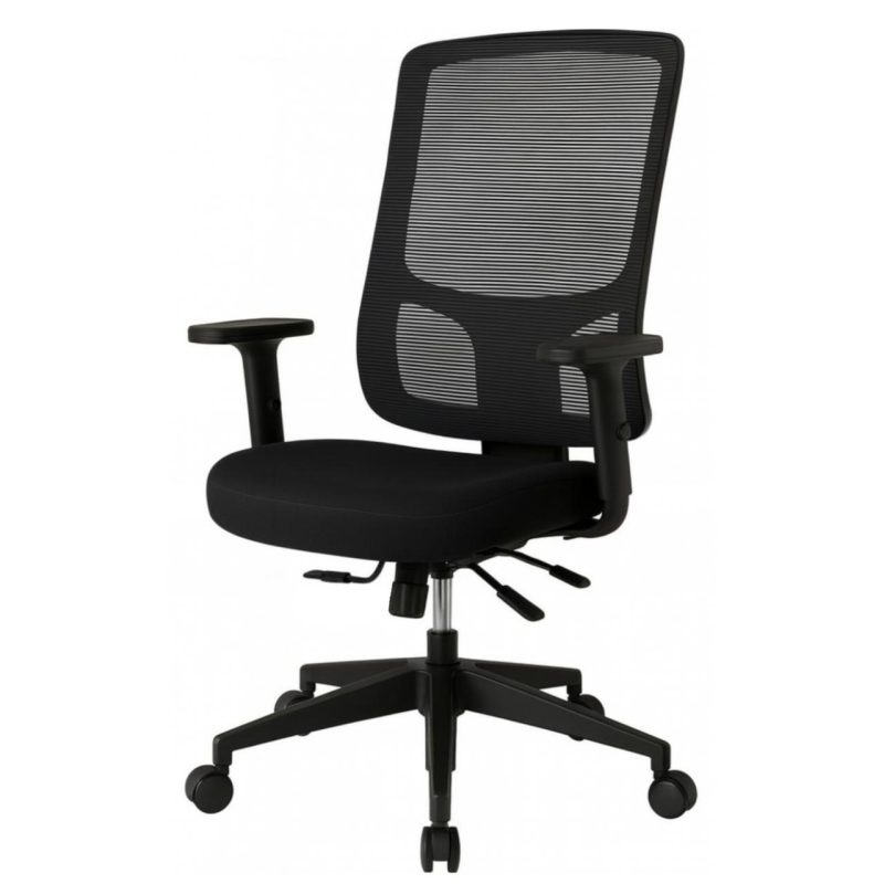 Cadeira de Escritório Tela Pryus PRIME com Regulagem Assento – Cor Preto – 20092 VILLA Móveis para Escritório Cadeira de Tela 8