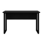 Mesa Escritório PÉ QUADRO – 1,70×0,70m – S/ Gavetas – PRETO / PRETO – 26003 VILLA Móveis para Escritório Linha 40mm Preto / Preto 10