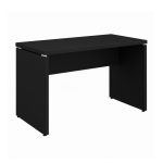 Mesa Escritório 1,20×0,60m – S/ Gavetas – PRETO/PRETO – 26005 VILLA Móveis para Escritório Linha 40mm Preto / Preto 9