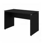 Mesa Escritório 1,20×0,60m – S/ Gavetas – PRETO/PRETO – 26005 VILLA Móveis para Escritório Linha 40mm Preto / Preto 13