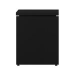 Mesa Escritório 1,50×0,60m – S/ Gavetas – PRETO/PRETO – 26006 VILLA Móveis para Escritório Linha 40mm Preto / Preto 11