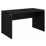 Mesa Escritório 1,70×0,70m – S/ Gavetas – PRETO/PRETO – 26007 VILLA Móveis para Escritório Linha 40mm Preto / Preto 9