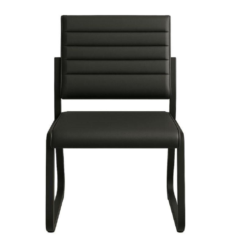 Poltrona para Escritório Estofada – TRIX – Cor Preta – 35119 VILLA Móveis para Escritório Cadeira Longarina Sofanete 3 Poltrona para Escritório Estofada – TRIX – Cor Preta – 35119 VILLA Móveis para Escritório Cadeira Longarina Sofanete 3