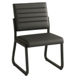 Poltrona para Escritório Estofada – TRIX – Cor Preta – 35119 VILLA Móveis para Escritório Cadeira Longarina Sofanete 10 Poltrona para Escritório Estofada – TRIX – Cor Preta – 35119 VILLA Móveis para Escritório Cadeira Longarina Sofanete 10