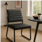 Poltrona para Escritório Estofada – TRIX – Cor Preta – 35119 VILLA Móveis para Escritório Cadeira Longarina Sofanete 17 Poltrona para Escritório Estofada – TRIX – Cor Preta – 35119 VILLA Móveis para Escritório Cadeira Longarina Sofanete 17