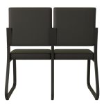 Sofanete para Escritório Estofada com 02 Lugares – TRIX – Pés PRETO – 35120 VILLA Móveis para Escritório Cadeira Longarina Sofanete 13 Sofanete para Escritório Estofada com 02 Lugares – TRIX – Pés PRETO – 35120 VILLA Móveis para Escritório Cadeira Longarina Sofanete 13