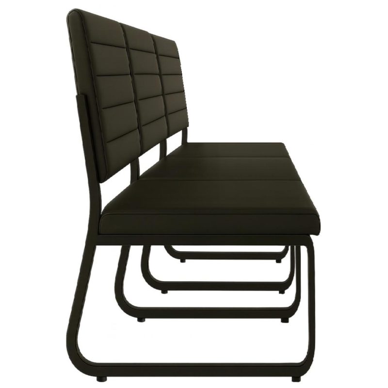 Sofanete para Escritório Estofada com 03 Lugares – TRIX – Pés PRETO – 35123 VILLA Móveis para Escritório Cadeira Longarina Sofanete 5 Sofanete para Escritório Estofada com 03 Lugares – TRIX – Pés PRETO – 35123 VILLA Móveis para Escritório Cadeira Longarina Sofanete 5