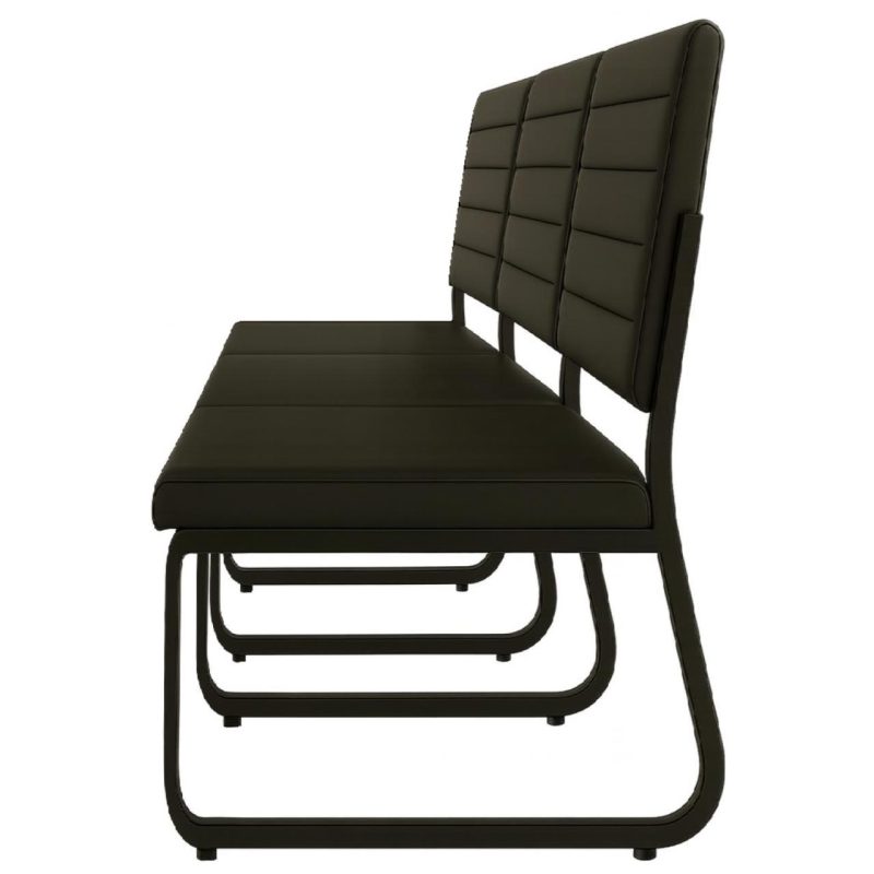 Sofanete para Escritório Estofada com 03 Lugares – TRIX – Pés PRETO – 35123 VILLA Móveis para Escritório Cadeira Longarina Sofanete 7 Sofanete para Escritório Estofada com 03 Lugares – TRIX – Pés PRETO – 35123 VILLA Móveis para Escritório Cadeira Longarina Sofanete 7