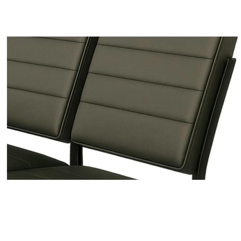 Sofanete para Escritório Estofada com 03 Lugares – TRIX – Pés PRETO – 35123 VILLA Móveis para Escritório Cadeira Longarina Sofanete 8 Sofanete para Escritório Estofada com 03 Lugares – TRIX – Pés PRETO – 35123 VILLA Móveis para Escritório Cadeira Longarina Sofanete 8