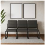 Sofanete para Escritório Estofada com 03 Lugares – TRIX – Pés PRETO – 35123 VILLA Móveis para Escritório Cadeira Longarina Sofanete 17 Sofanete para Escritório Estofada com 03 Lugares – TRIX – Pés PRETO – 35123 VILLA Móveis para Escritório Cadeira Longarina Sofanete 17