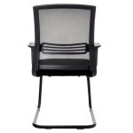 Cadeira de Escritório Interlocutor Tela JOY – Cor Preto – 34008 VILLA Móveis para Escritório Cadeira Fixa Tela 14