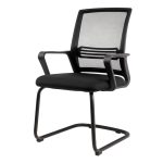 Cadeira de Escritório Interlocutor Tela JOY – Cor Preto – 34008 VILLA Móveis para Escritório Cadeira Fixa Tela 16