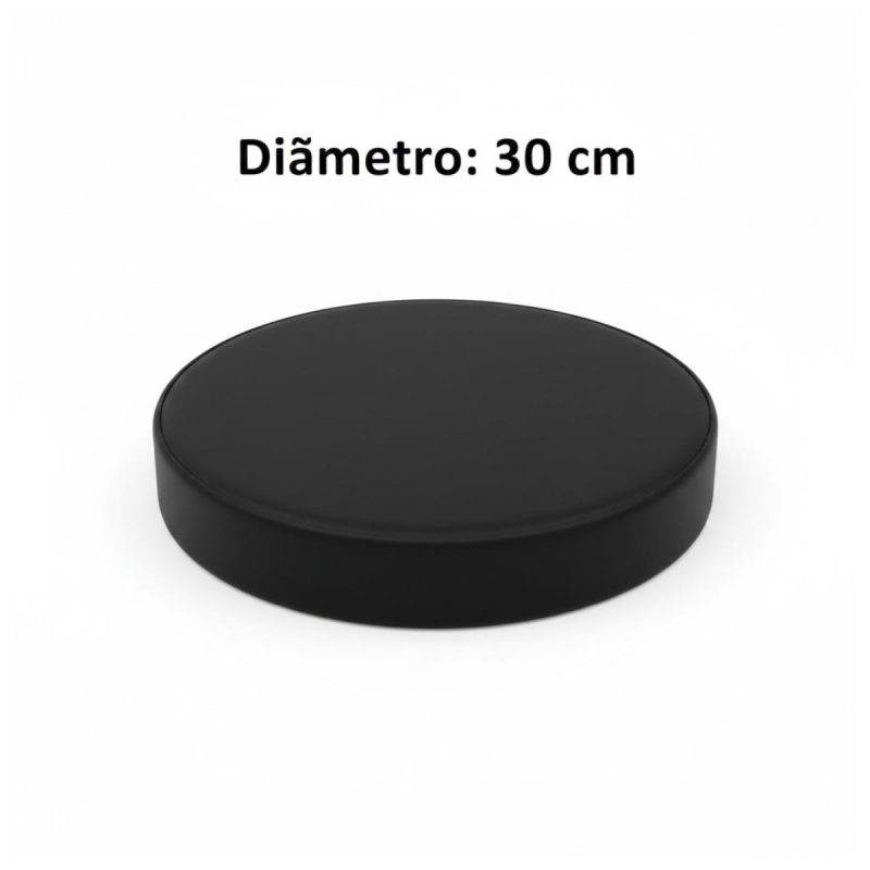 Mesa para Refeitório ESCAMOTEÁVEL 06 Lugares MDP Branco de 25 mm – Assento PRETO – 50604 VILLA Móveis para Escritório Escamoteável 06 Lugares 9