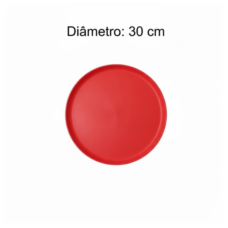 Mesa para Refeitório ESCAMOTEÁVEL 10 Lugares MDP Branco de 25 mm – Assento VERMELHO – 50904 VILLA Móveis para Escritório Escamoteável 10 Lugares 9
